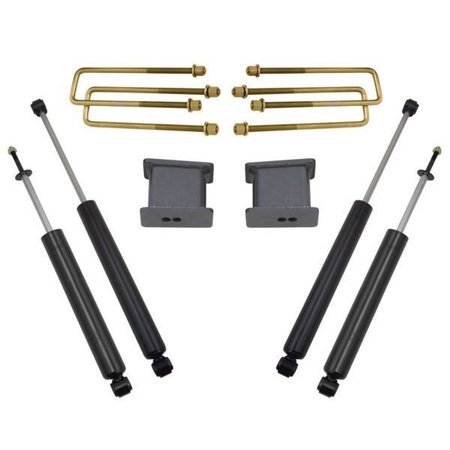 MAXTRAC SUSPENSION INCL, REAR BLOCKS & U-BOLTS, FR & RR MAXTRAC SHOCKS 900930